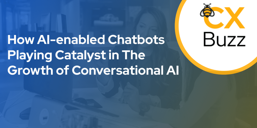 How AI-enabled Chatbots  Playing Catalyst in The Growth of Conversational AI